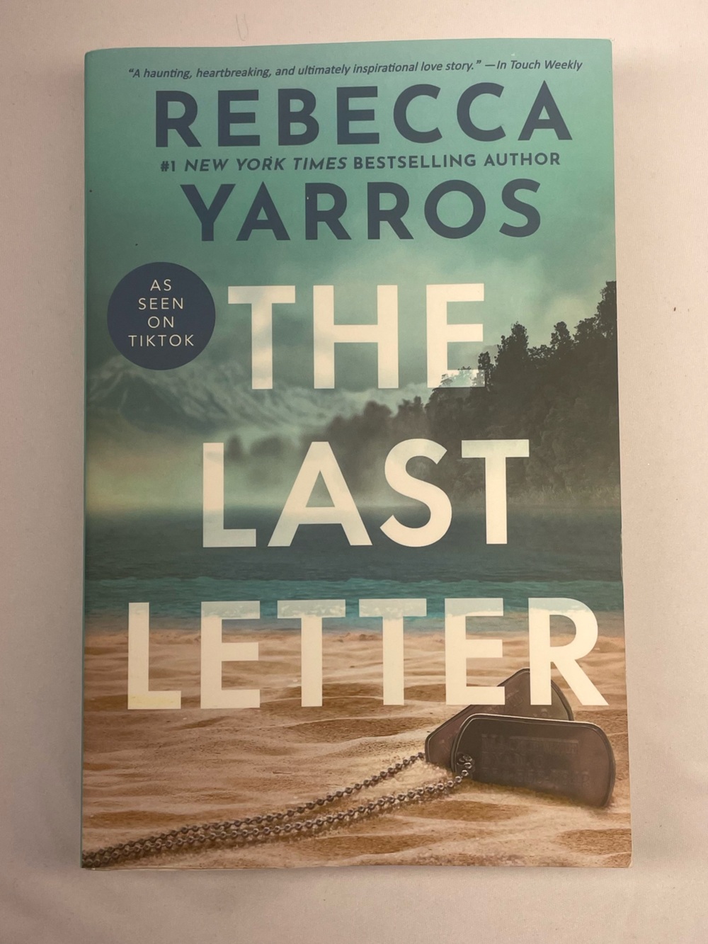 The Last Letter by Rebecca Yarros - Teal & Sand Paperback